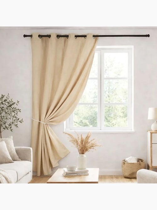 Rideau 80% occultant vu à la TV - Kiabi