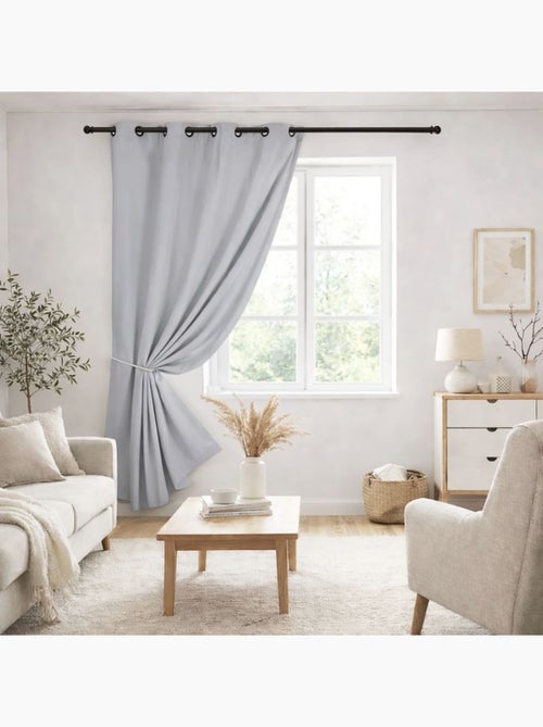 Rideau 80% occultant vu à la TV - Kiabi