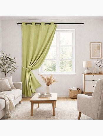 Rideau 80% occultant vu à la TV