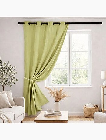 Rideau 80% occultant vu à la TV