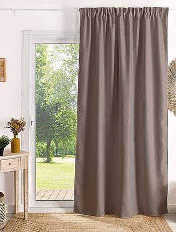 Rideau à galon fronceur occultant ignifugé M1 Non Feu