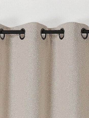 Rideau à l'aspect texturé en bouclette