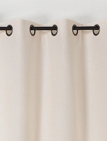 Rideau à l'aspect texturé en bouclette