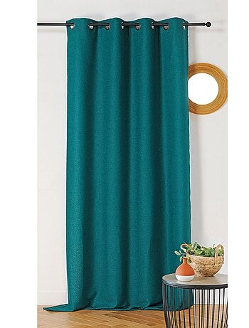 Rideau à l'aspect texturé en bouclette