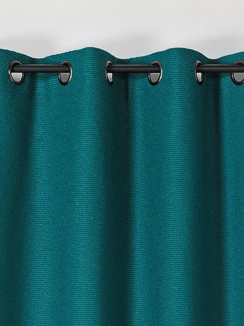 Rideau à l'aspect texturé en bouclette - Kiabi