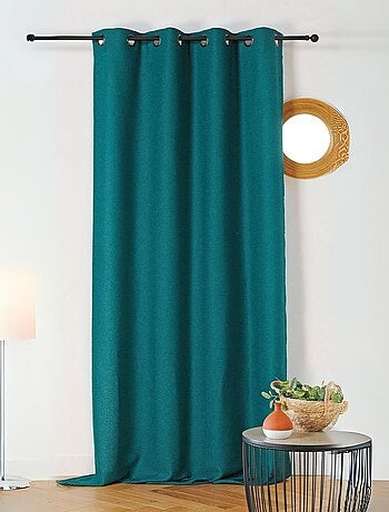 Rideau à l'aspect texturé en bouclette