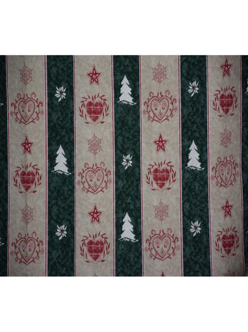 Rideau à motifs nordiques – 150 x 240 cm – 100 % polyester - Kiabi