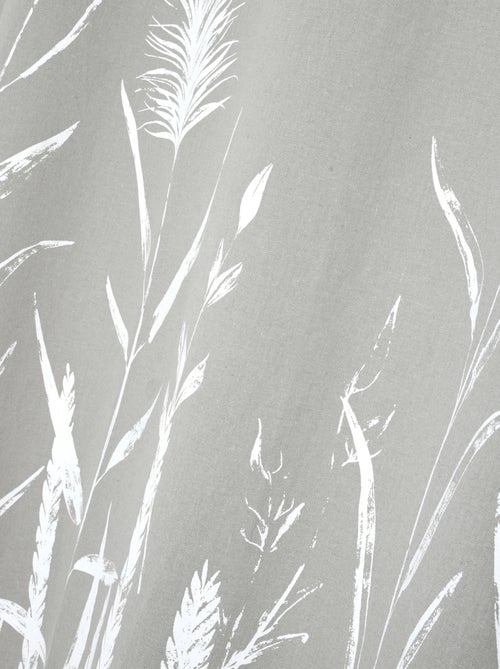 Rideau à oeillet tamisant pampa - Kiabi