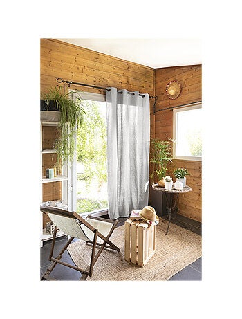 Rideau à oeillets - 100 % Coton Prélavé – Kala