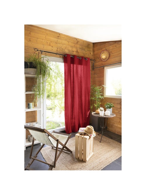 Rideau à oeillets - 100 % Coton Prélavé – Kala - Kiabi