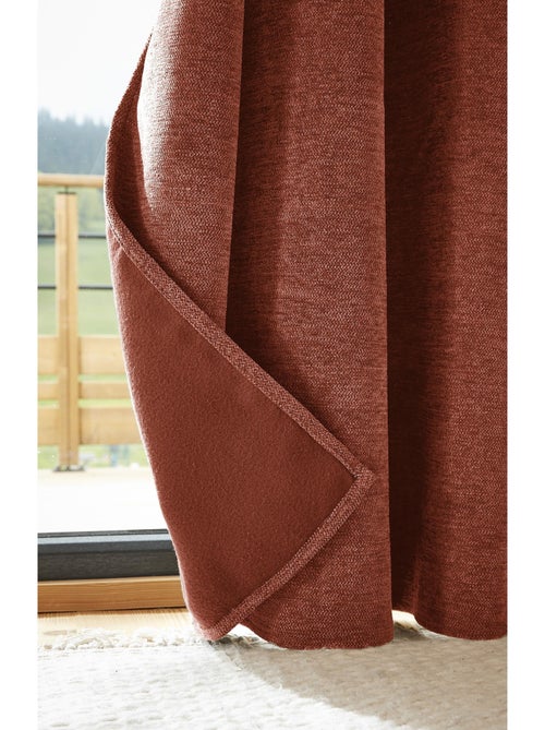 Rideau à oeillets - 100% Occultant - Doublé polaire - Bjorn - Kiabi