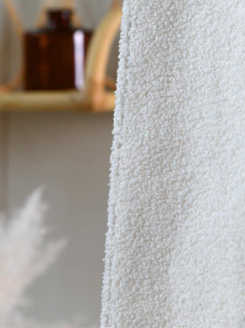 Rideau à oeillets  - Effet bouclette - Kiabi