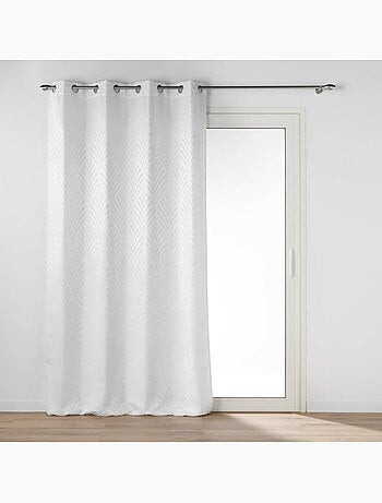Rideau a oeillets - En jacquard - Victoria