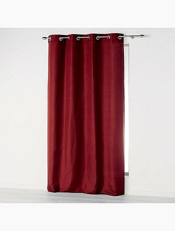 Rideau à œillets - Microfibre légère - Absolu