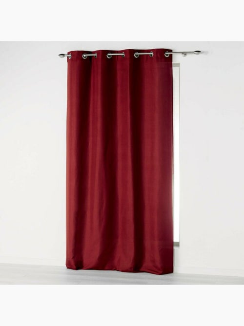 Rideau à œillets - Microfibre légère - Absolu - Kiabi