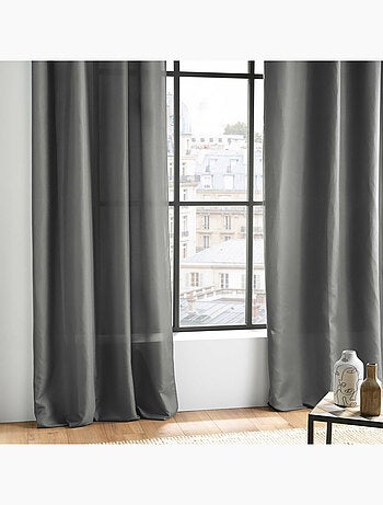 Rideau à œillets - Microfibre légère - Absolu