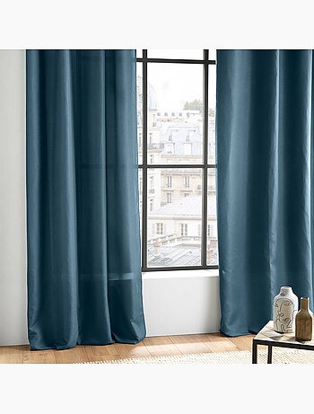 Rideau à œillets - Microfibre légère - Absolu