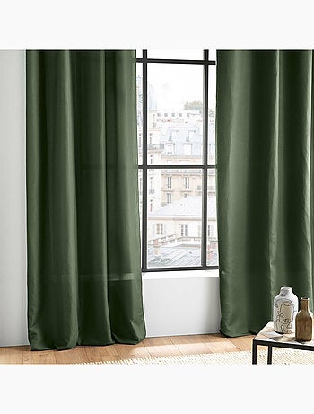 Rideau à œillets - Microfibre légère - Absolu