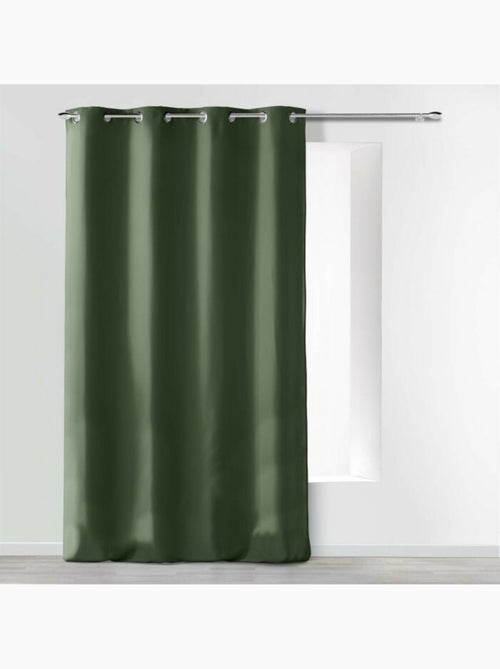 Rideau à œillets - Microfibre légère - Absolu - Kiabi