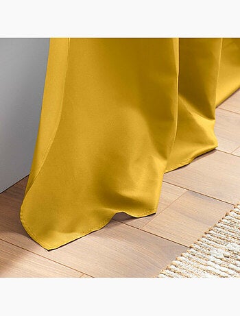 Rideau à œillets - Microfibre légère - Absolu