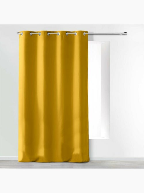 Rideau à œillets - Microfibre légère - Absolu - Kiabi