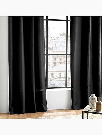 Rideau à œillets - microfibre légère - absolu
