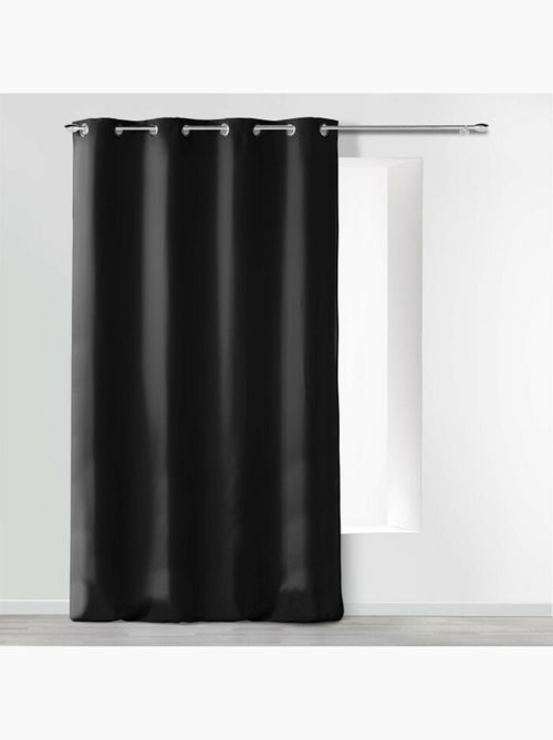 Rideau à œillets - Microfibre légère - Absolu - Kiabi