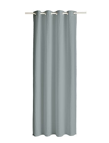 Product Couleur : zinc, fuchsia, blanc,rouge,bronze - Taille : TU, , ,,Habillement Maison / Maison / Rideau, voilage / Rideau Envie d'une nouvelle déco, optez pour ce rideau à oeillets ! - Dimensions : 140 x 260 KIABI