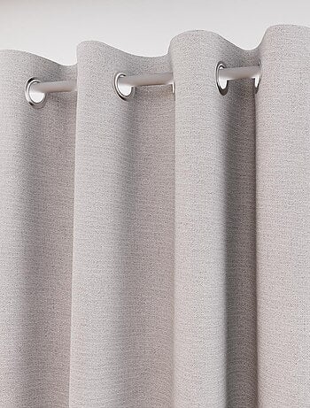 Rideau à oeillets 100% occultant ECLIPSE, par Soleil d'Ocre