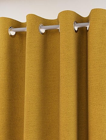 Rideau à oeillets 100% occultant ECLIPSE, par Soleil d'Ocre