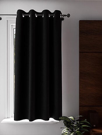 Rideau à oeillets 100% occultant ECLIPSE, par Soleil d'Ocre