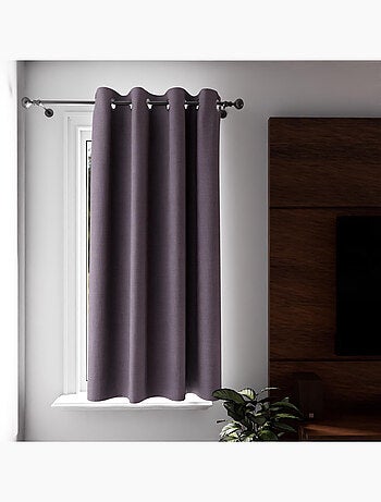 Rideau à oeillets 100% occultant ECLIPSE, par Soleil d'Ocre