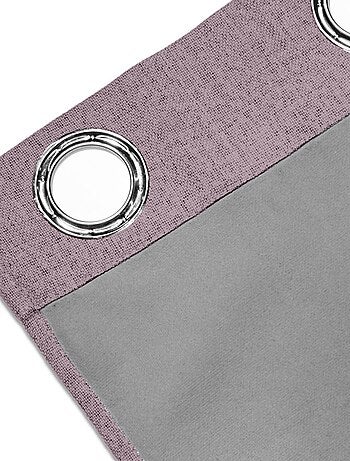 Rideau à oeillets 100% occultant ECLIPSE, par Soleil d'Ocre