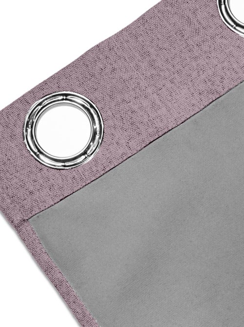 Rideau à oeillets 100% occultant ECLIPSE, par Soleil d'Ocre - Kiabi