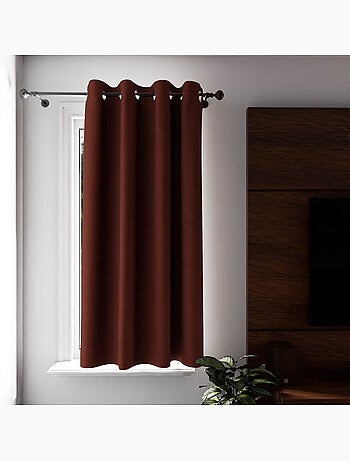 Rideau à oeillets 100% occultant ECLIPSE, par Soleil d'Ocre