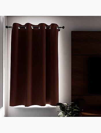 Rideau à oeillets 100% occultant ECLIPSE, par Soleil d'Ocre