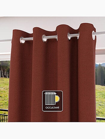 Rideau à oeillets 100% occultant ECLIPSE, par Soleil d'Ocre