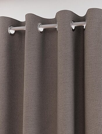 Rideau à oeillets 100% occultant ECLIPSE, par Soleil d'Ocre