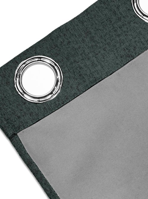 Rideau à oeillets 100% occultant ECLIPSE, par Soleil d'Ocre - Kiabi