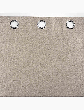 Rideau à œillets 100% occultant thermique - Modèle Crépuscule