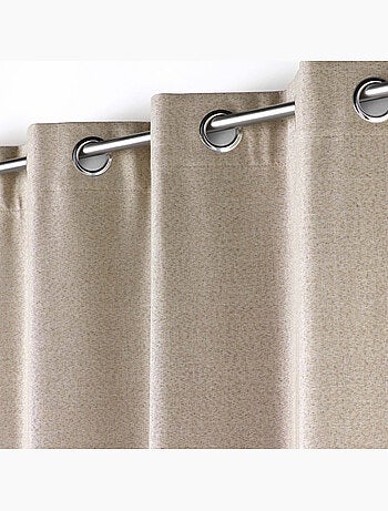 Rideau à œillets 100% occultant thermique - Modèle Crépuscule