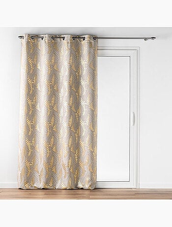 Rideau a oeillets 100% Polyester