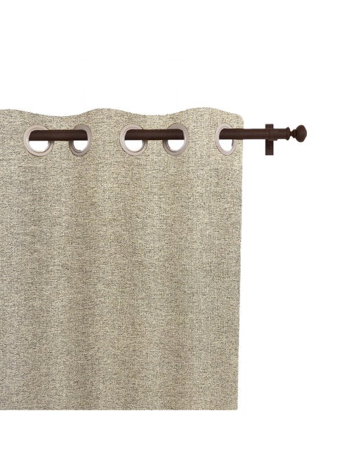 Rideau à oeillets 135x250 cm ARTHUR, par Soleil d'Ocre - Kiabi