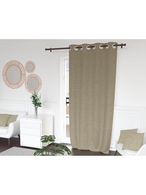 Rideau à oeillets 135x250 cm ARTHUR, par Soleil d'Ocre - Kiabi