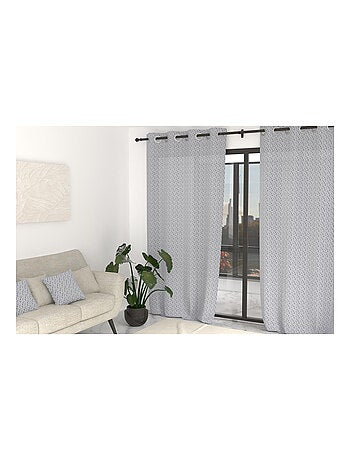 Rideau à oeillets 135x250 cm OPHELIA, par Soleil d'Ocre