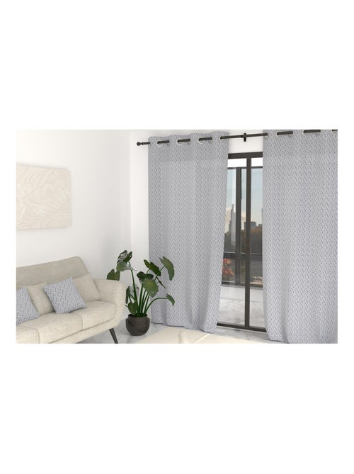 Rideau à oeillets 135x250 cm OPHELIA, par Soleil d'Ocre - Kiabi