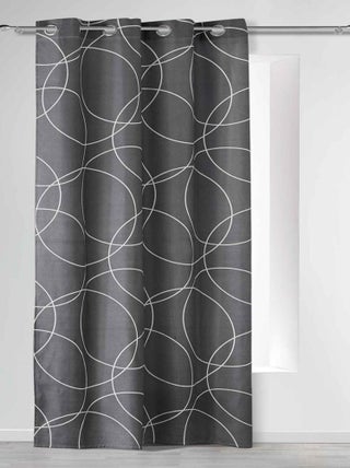 Rideau à œillets 140x240 microfibre Elton