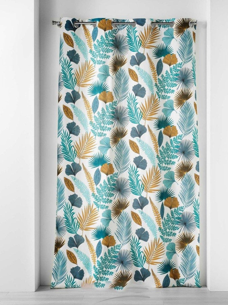Rideau à œillets 140x240 Panatropic blanc coton Blanc - Kiabi