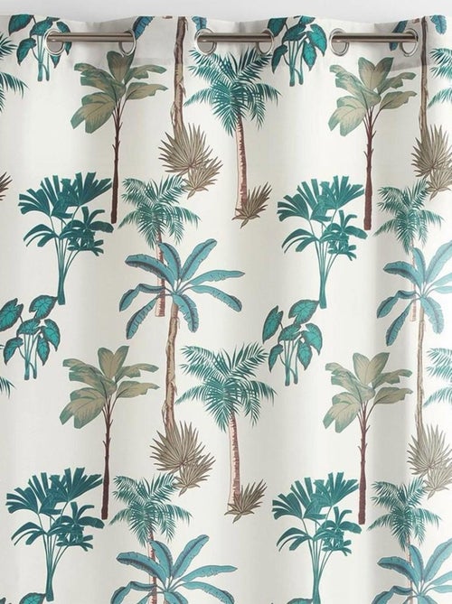 Rideau à œillets 140x260 Banany - Kiabi