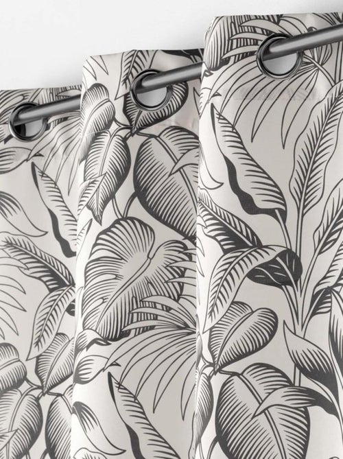 Rideau à œillets 140x260 Cabana naturel - Kiabi